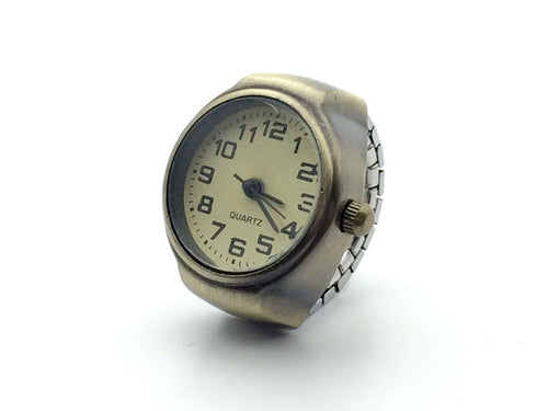Vintage Punk Elastic Stretchy Quartz Ring