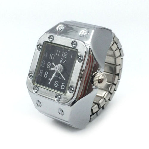 Vintage Punk Elastic Stretchy Quartz Ring