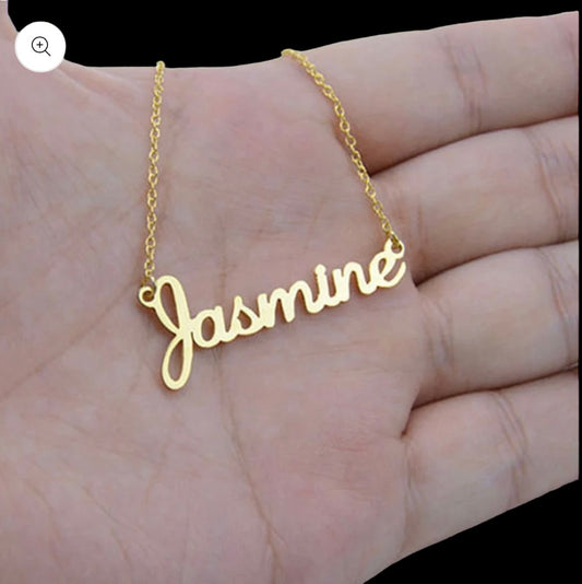 Custom Name Necklace Personalized Actual