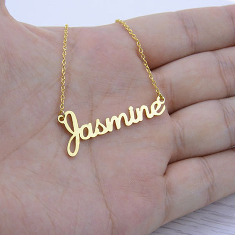 Custom Name Necklace Personalized Actual
